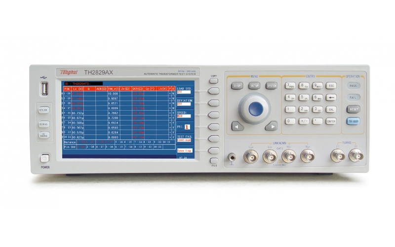 TH2829AX 自動變壓器測試系統(tǒng)
